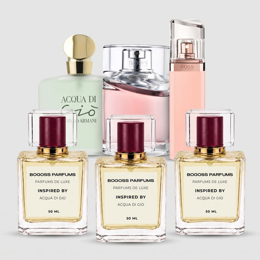 Pack Parfums Femme Fresh & Féminin – 3 × 50 ML