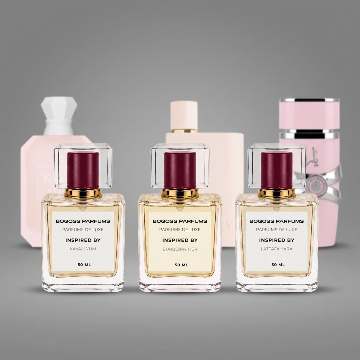 Pack Parfums Femme Gourmand & Séduisant – 3 × 50 ML