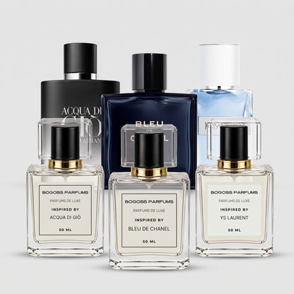 Pack Homme Fresh & Élégant – 3 × 50 ML
